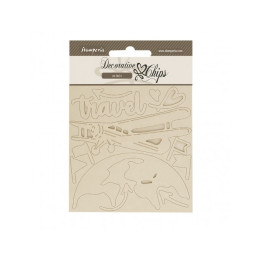 copy of CHIPS Stamperia ART OF TRAVELLING CAR
