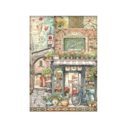 Papel arroz 4442 A4 Mannequin - Stamperia