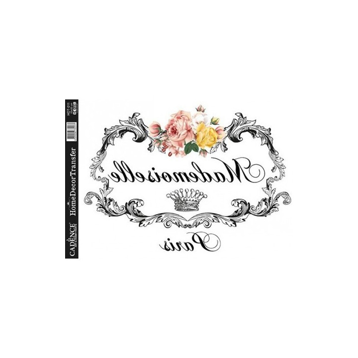 Transfers HOME DECOR Mademoiselle.*