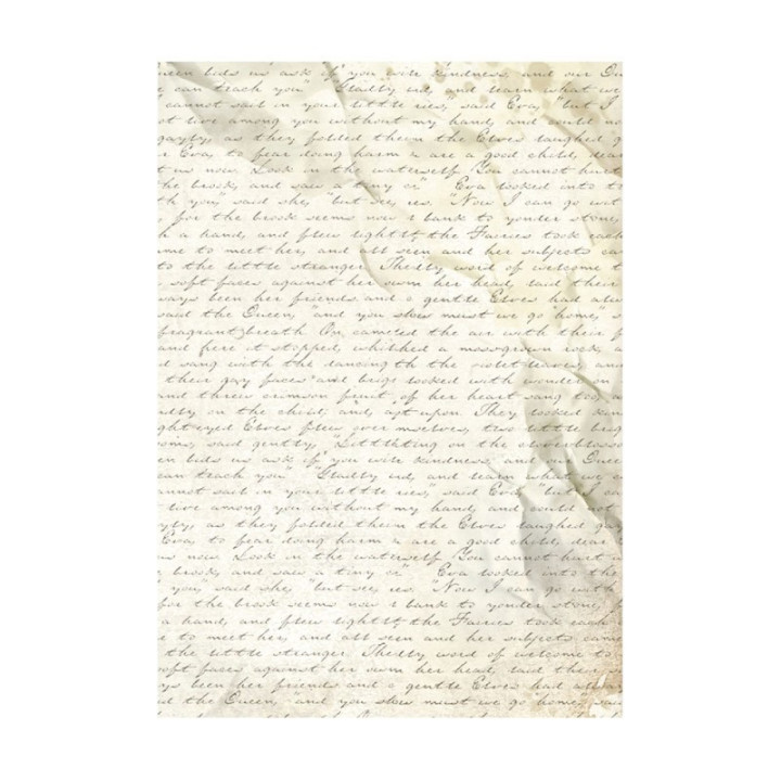 Papel arroz 4442 A4 Mannequin - Stamperia