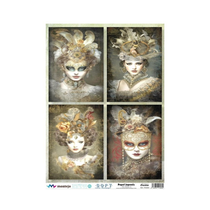 Papel De Arroz Soft A3 30x41cm SPA5620