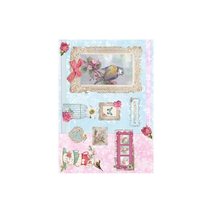 Papel De Arroz 373 HOME SWEET HOME