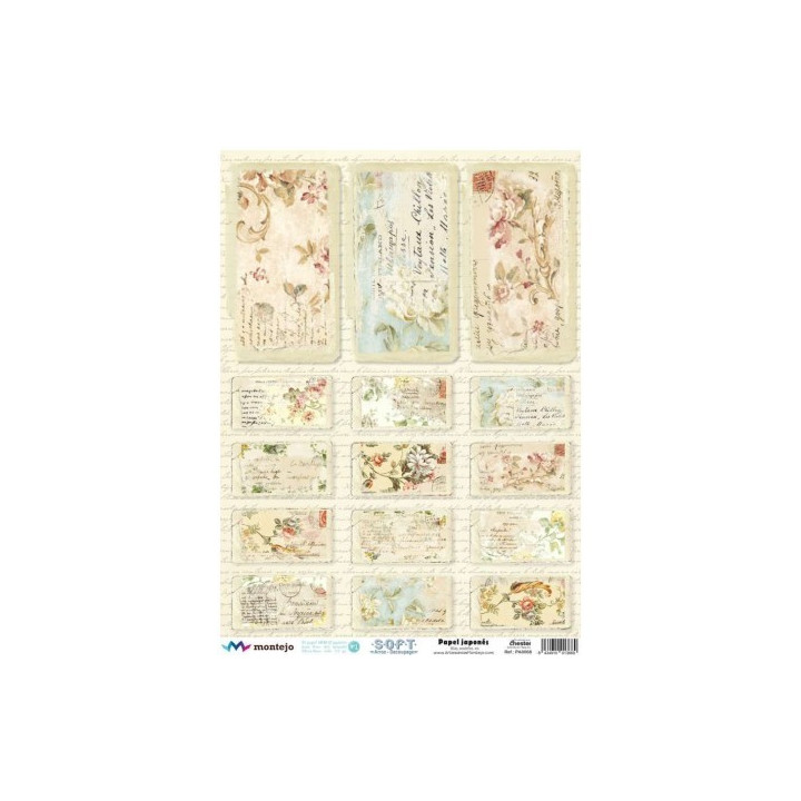Papel de Arroz Japonês SOFT A3