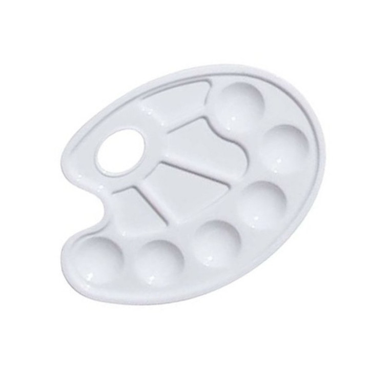 Paleta Plástico Oval 10 POCILLOS*