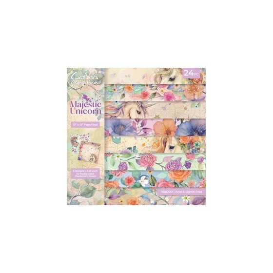 Bloc de papel Majestic Unicorn de 30x30cm  (MU-PAD12)