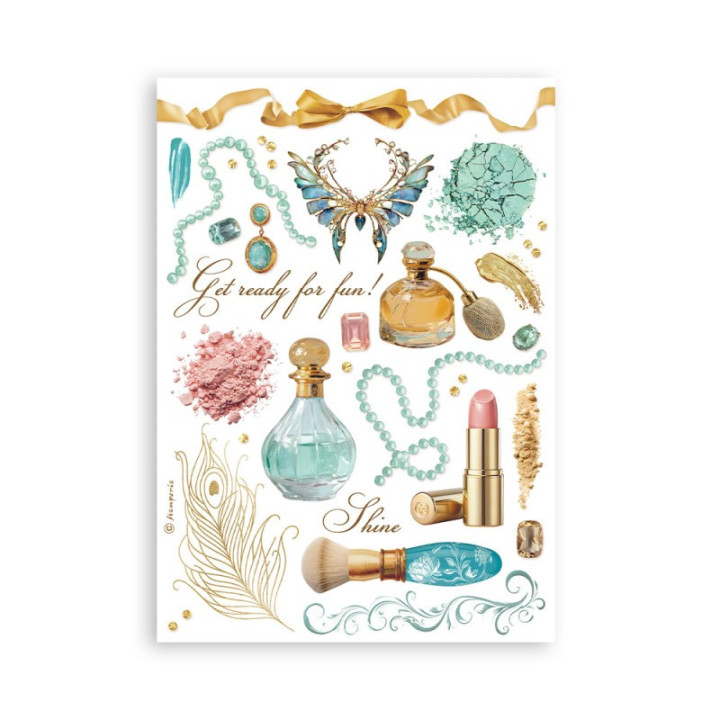 copy of Washi pad 8 hojas A5 Coffee and chocolate Stamperia