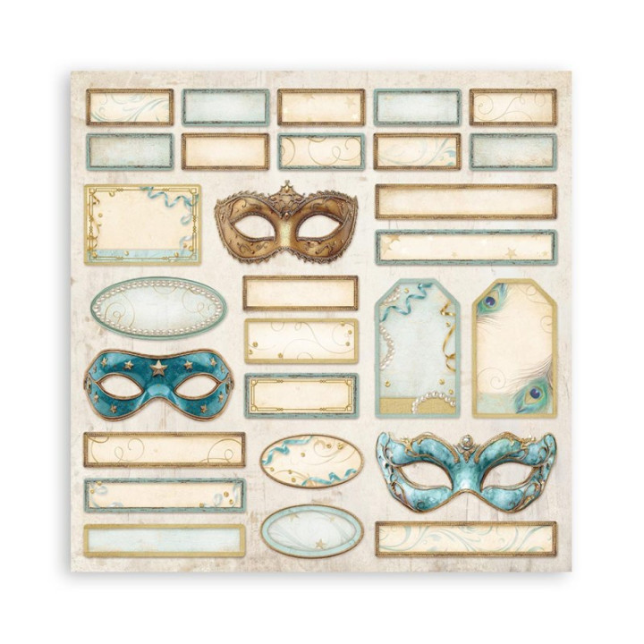 copy of Colección Scrap Stamperia 20.3x20.3 Brocante Antiques Una cara