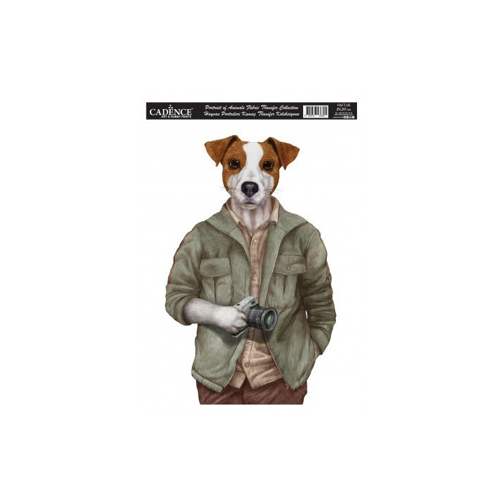 PAFT05 Animal Portrait 25x35 TELA transferra
