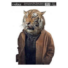 PAFT04 Transfer TELA Animal Portrait 25x35