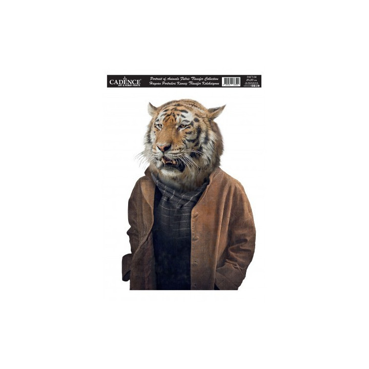 PAFT04 Animal Portrait 25x35 TELA transferra