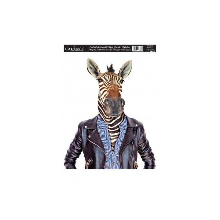 PAFT03 Transfer TELA Animal Portrait 25x35