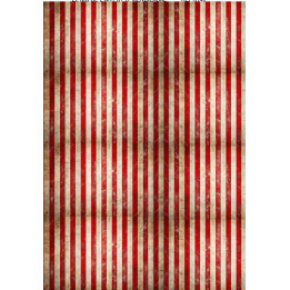 Papel de Arroz RAYAS ROJAS 2