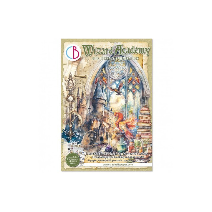 WIZARD ACADEMY Ephemera Book A4