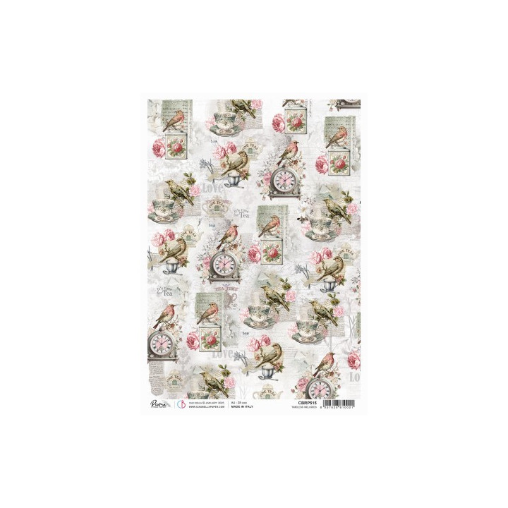Rice Paper A4 Timeless melodies