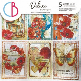 Deluxe Majestic Dream Paper Silver 6x6"***