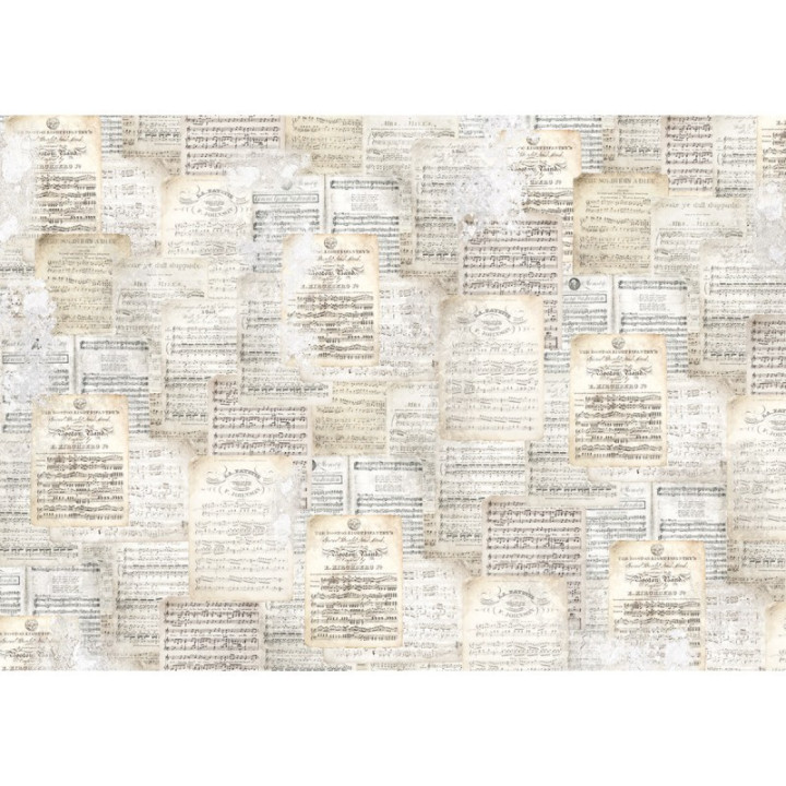 Tissue Paper VINTAGE MUSIC 69x49cm