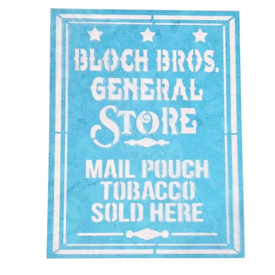 Stencil BLOCH BROS C....