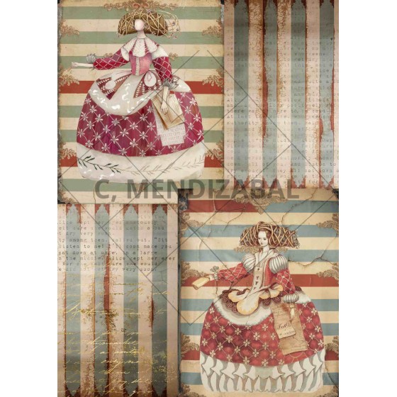 Papel de Arroz MENINA 2