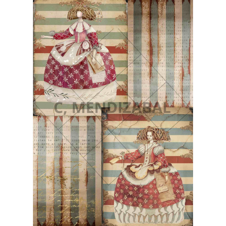 Papel de Arroz MENINA 2
