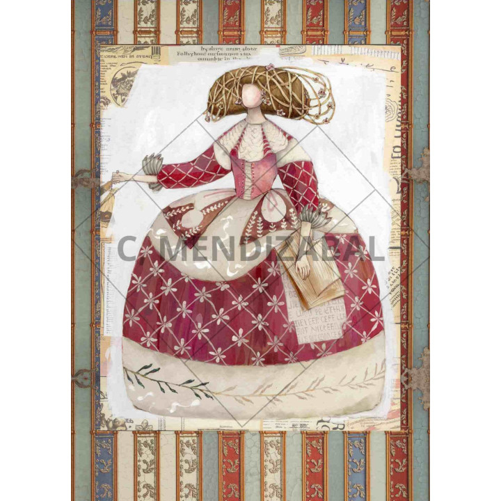 Papel de Arroz MENINA 1