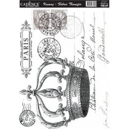 FT010 Transfer Para TEJIDOS Corona Paris