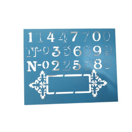 Stencil NATIONAL MFG