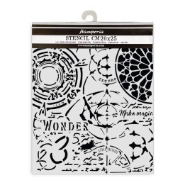 KSTD060 Stencil Stamperia alphabet 20x25 cms