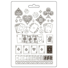 Stamperia Soft Mould A5 Garden herramientas