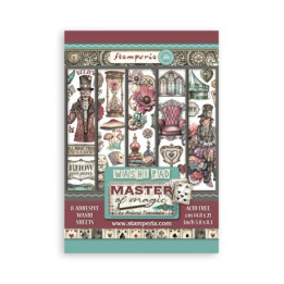 copy of Washi pad 8 hojas A5 Coffee and chocolate Stamperia