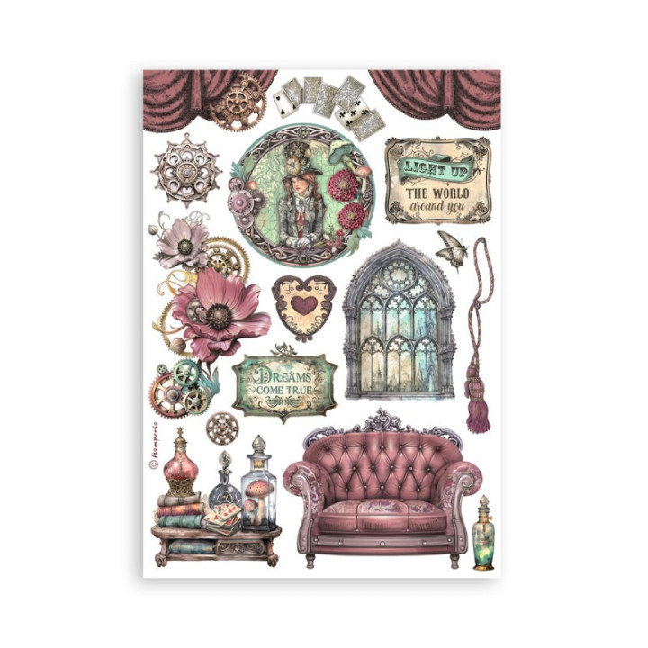 copy of Washi pad 8 hojas A5 Coffee and chocolate Stamperia