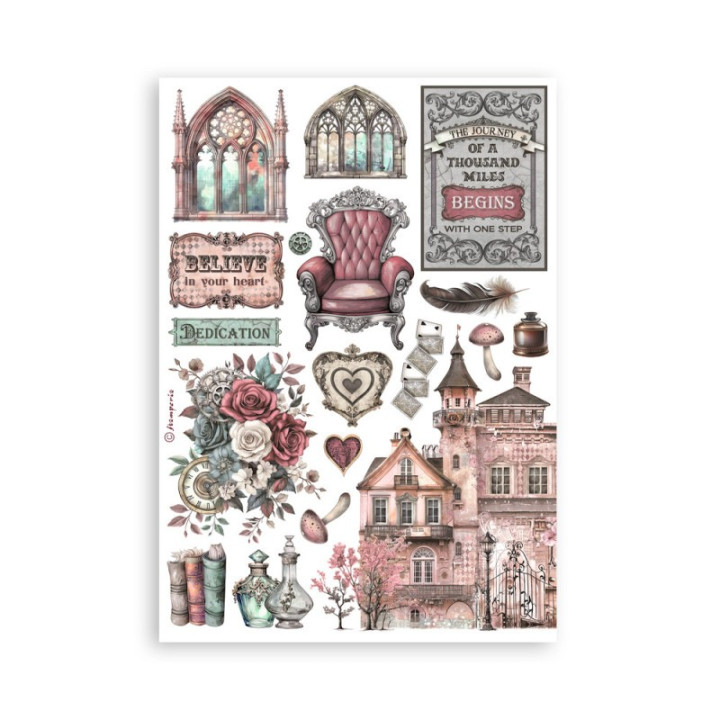 copy of Washi pad 8 hojas A5 Coffee and chocolate Stamperia