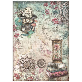 Papel arroz 4442 A4 Mannequin - Stamperia