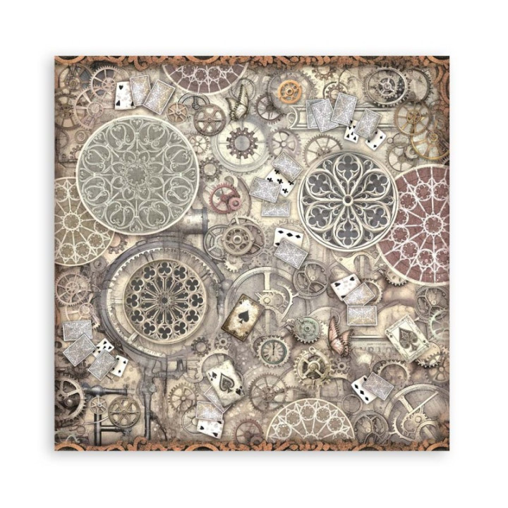 copy of Colección Scrap Stamperia 20.3x20.3 Brocante Antiques Una cara