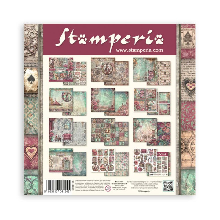 Stack papeles Stamperia 30x30 CEREMONY