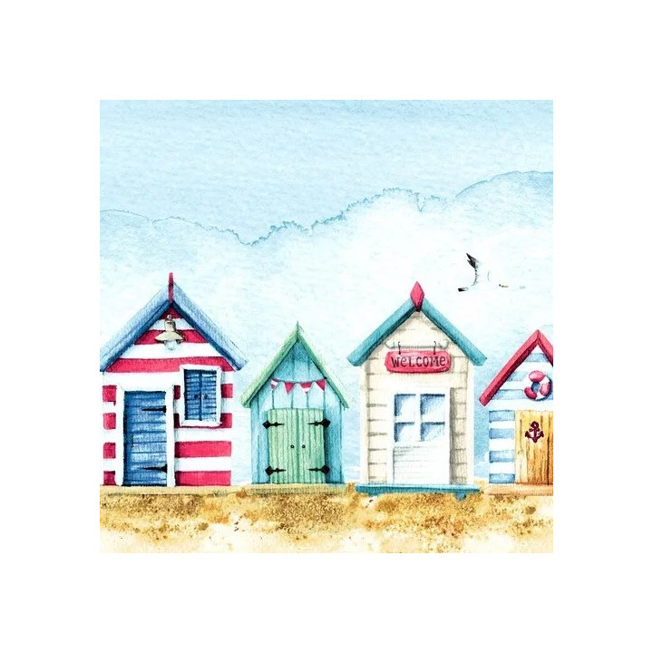 Servilletas 33x33 cm - Beach Houses