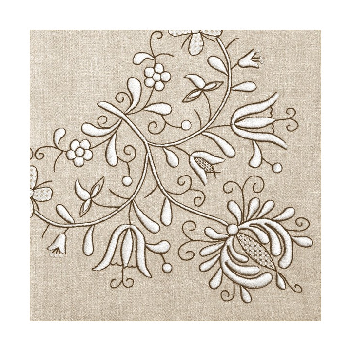 Servilletas 33x33 cm - Czepcowy Embroidery Folk