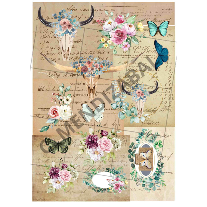 Papel de Arroz BOHO