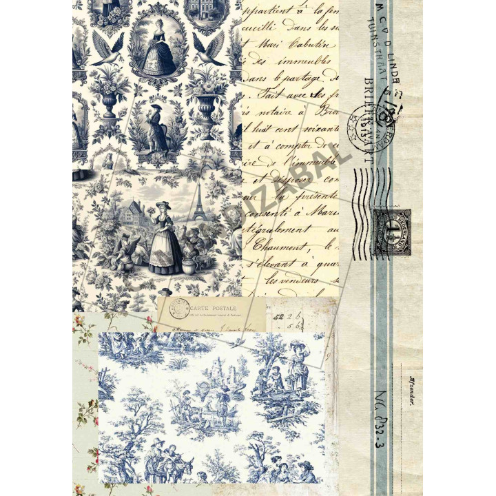 copy of CÓMICS-0041. PAPEL DE ARROZ CÓMICO PARA DECOUPAGE.