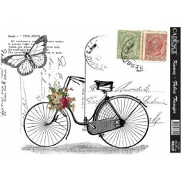 FT006 TEGIETARAKO transferra Bici Postal y Sellos