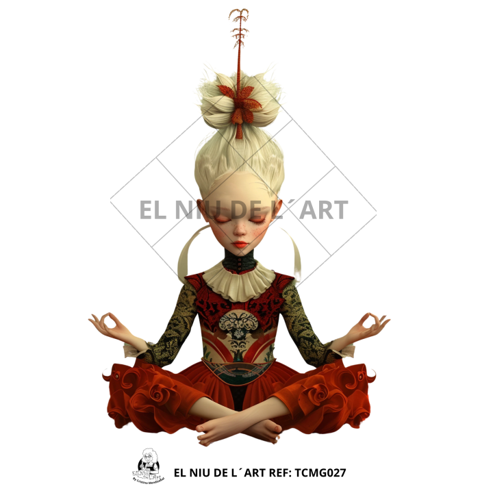 Transfer DTF Mulher Zen