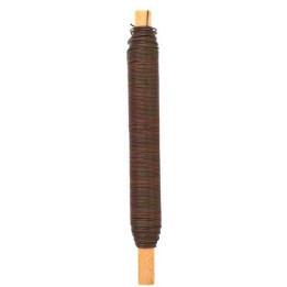 Fio de Arame Enrolado CASTANHO 0.65mm x 50 m