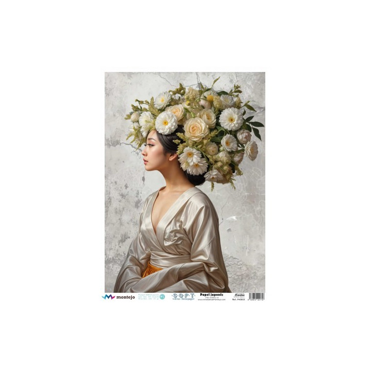 Papel De Arroz Soft A3 30x41cm SPA5620