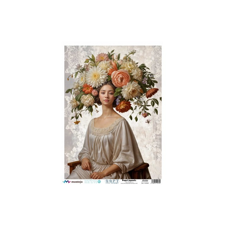 Papel De Arroz Soft A3 30x41cm SPA5620