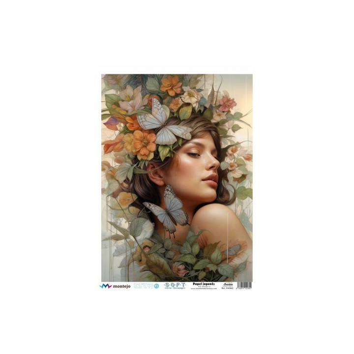 Papel De Arroz Soft A3 30x41cm SPA5620
