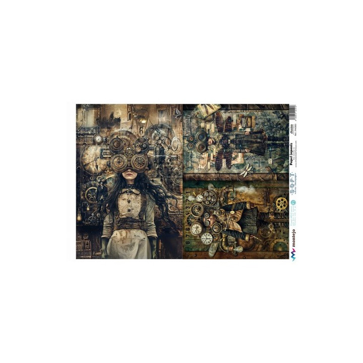 Papel De Arroz Soft A3 30x41cm SPA5620