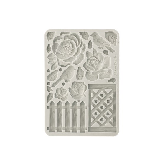 copy of Stamperia Silicone mold A5 esquinas florareles