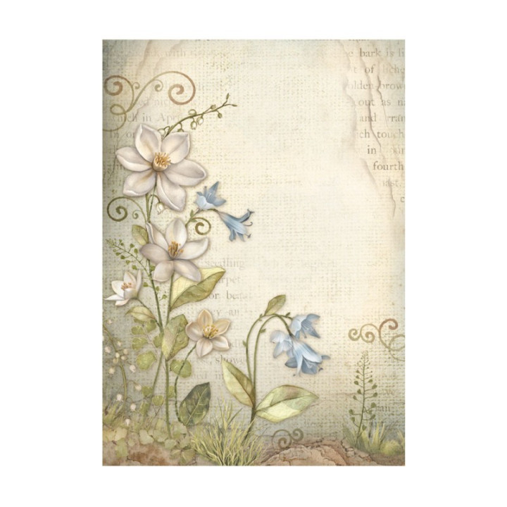 Papel arroz 4442 A4 Mannequin - Stamperia