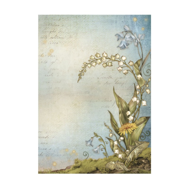 Papel arroz 4442 A4 Mannequin - Stamperia