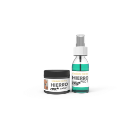 Burdinaren pintura, herdoila imitatuz, DOS pauso 60
