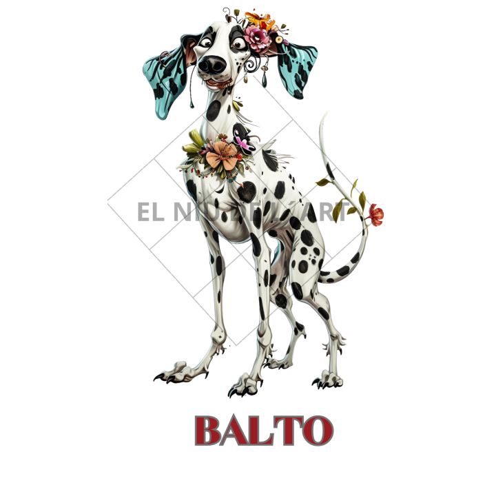 Transfer Cão Vintage DTF